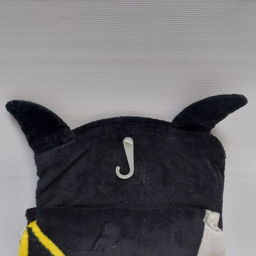 Batman Kids Hooded Towel Wrap 24x50 Black Streetwear Superhero Character Cape